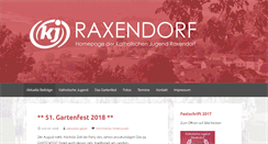 Desktop Screenshot of kj.raxendorf.net